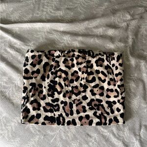 Charlotte Russe Animal Print Tube Top Women’s Size XS